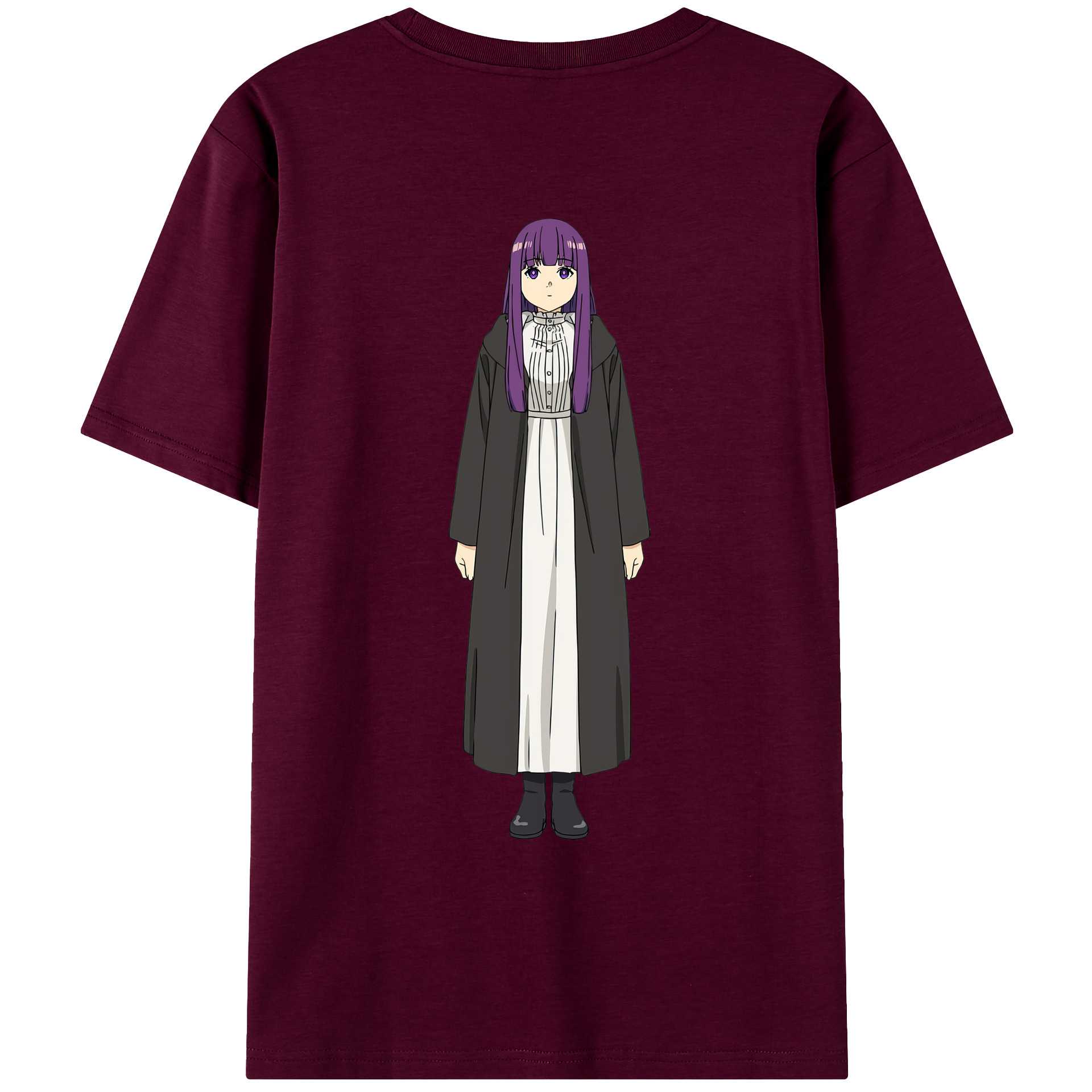 （画像用） 葬送のフリーレン Frieren レディース半袖Tシャツ(バックプリント)